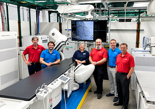 RSTI team in a training bay